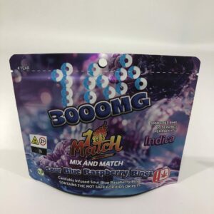 Sour Blue Raspberry Rings Indica 3000MG