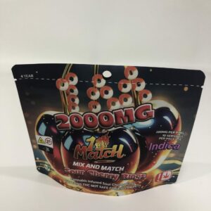 Sour Cherry Rings Indica 2000MG