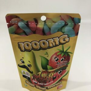 Sour Mini Worms Hybrid 1000MG