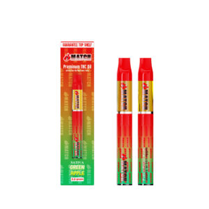 1Match DCA 2.5g Vape Pen - Green Apple (Sativa)